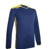 Camiseta BELATRIX marino-amarillo