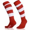 Medias DOUBLE rojo-blanco